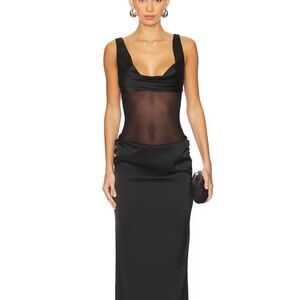 Astri Maxi Dress in Black